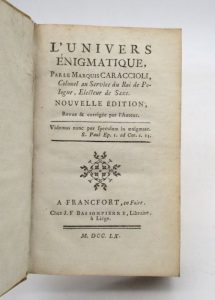 Estimation Sciences Humaines - Couverture du livre Estimation du livre « l’Univers énigmatique »