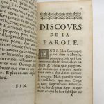 Couverture du livre Estimation du livre « discours physique de la parole »