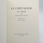 Couverture du livre Estimation du livre « le Chevalier au lion »