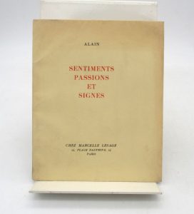 Estimation Sciences Humaines - Couverture du livre Estimation du livre « sentiments. Passions et Signes »