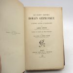 Couverture du livre Estimation du livre « le Saint Empire germanique et l’empire actuel d’Allemagne »
