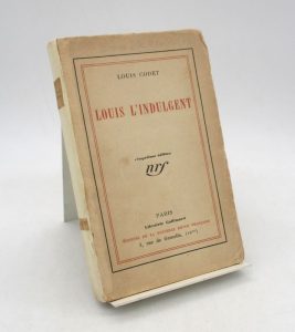 Estimation Edition originale - Couverture du livre Estimation du livre « louis l’indulgent »