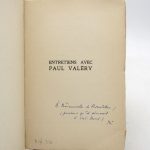Couverture du livre Estimation du livre « entretiens avec Paul Valéry »