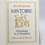 Couverture du livre Estimation du livre « histoire de Saint Louis »
