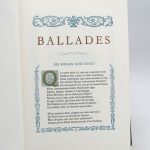 Couverture du livre Estimation du livre « ballades et Rondeaux suivis d’autres poèmes »