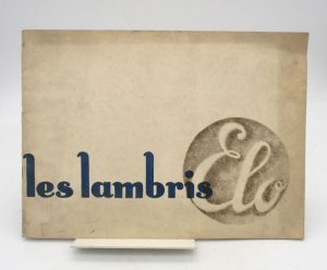 Estimation Beaux-Arts - Couverture du livre Estimation du livre « les Lambris ELO »