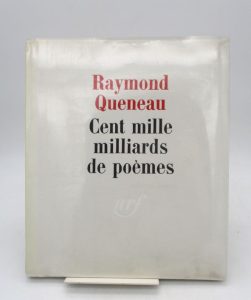 Estimation Edition originale - Couverture du livre Estimation du livre « cent mille milliards de poèmes »