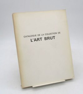 Estimation Beaux-Arts - Couverture du livre Estimation du livre « catalogue de la collection de l’art brut »