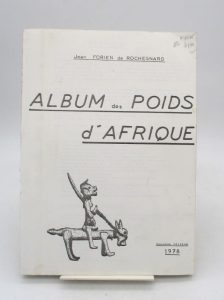 Estimation Voyages-Atlas - Couverture du livre Estimation du livre « albums des poids d’Afrique »