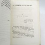 Couverture du livre Estimation du livre « les Confessions d’un Condamné »