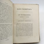 Couverture du livre Estimation du livre « les Primitifs : Études d’ethnologie comparée – Hyperboréens orientaux et occidentaux, Apaches, monticoles des Nilgherris, Naïrs, Khonds »