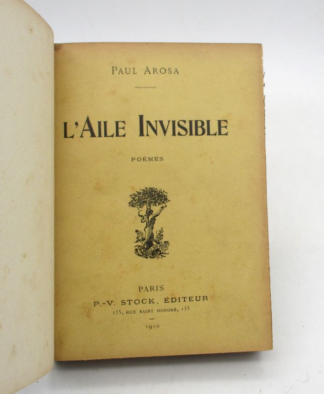 Couverture du livre Estimation du livre « l’Aile invisible »