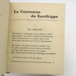 Couverture du livre Estimation du livre « la Couronne de Xanthippe : Vers socratiques à l’usage de quelques épouses et pour l’agrément de nombreux maris »