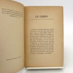 Couverture du livre Estimation du livre &laquo;&nbsp;le Corps&nbsp;&raquo;