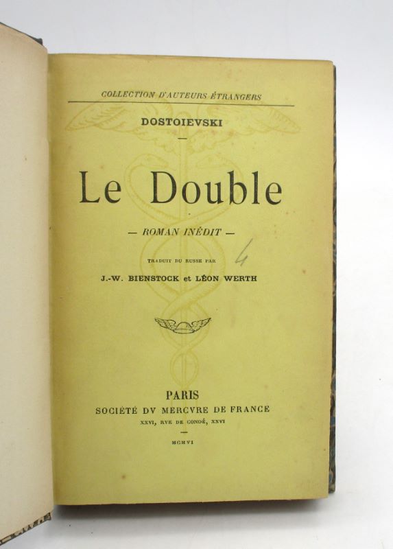 Couverture du livre Estimation du livre « le Double »
