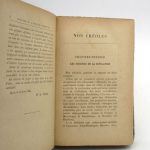 Couverture du livre Estimation du livre « nos Créoles »