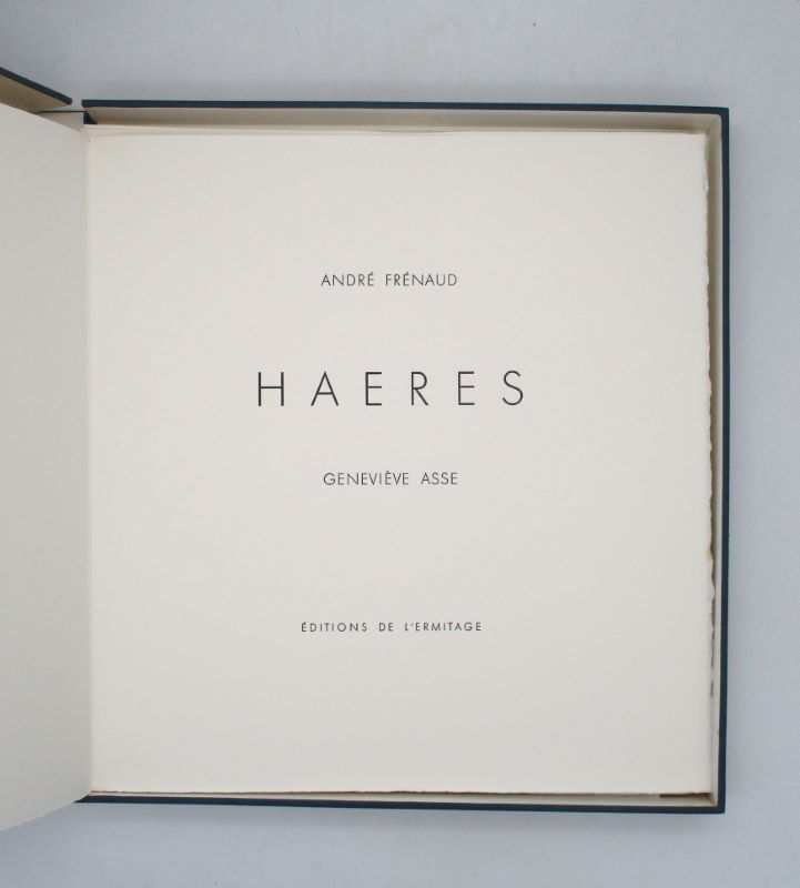 Couverture du livre Estimation du livre « haeres »