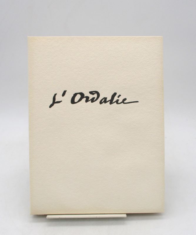 Couverture du livre Estimation du livre « l’Ordalie »