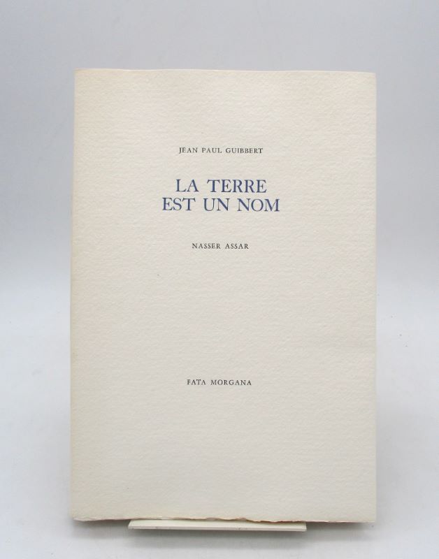 Couverture du livre Estimation du livre « la Terre est un nom »