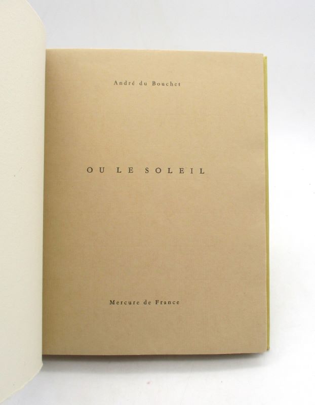 Couverture du livre Estimation du livre « ou le soleil »