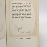 Couverture du livre Estimation du livre « discours inaugural »