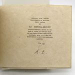 Couverture du livre Estimation du livre « le Convalescent »