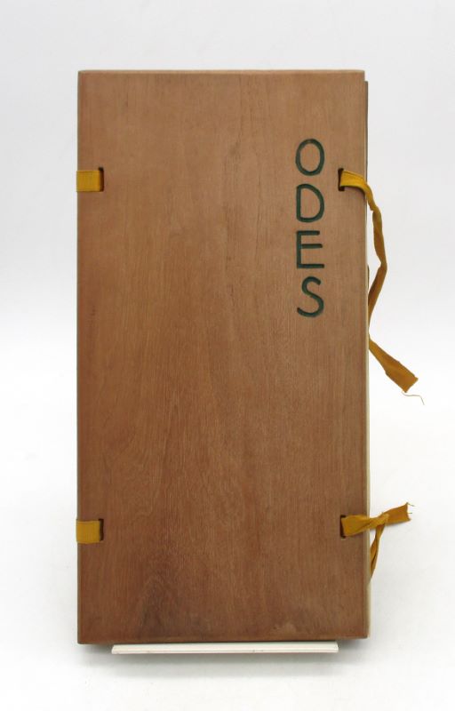 Couverture du livre Estimation du livre « odes »