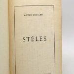 Couverture du livre Estimation du livre « stèles »