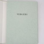 Couverture du livre Estimation du livre « vergers »