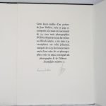 Couverture du livre Estimation du livre « un poème & trois photographies »