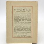 Couverture du livre Estimation du livre « le Voyage des morts »