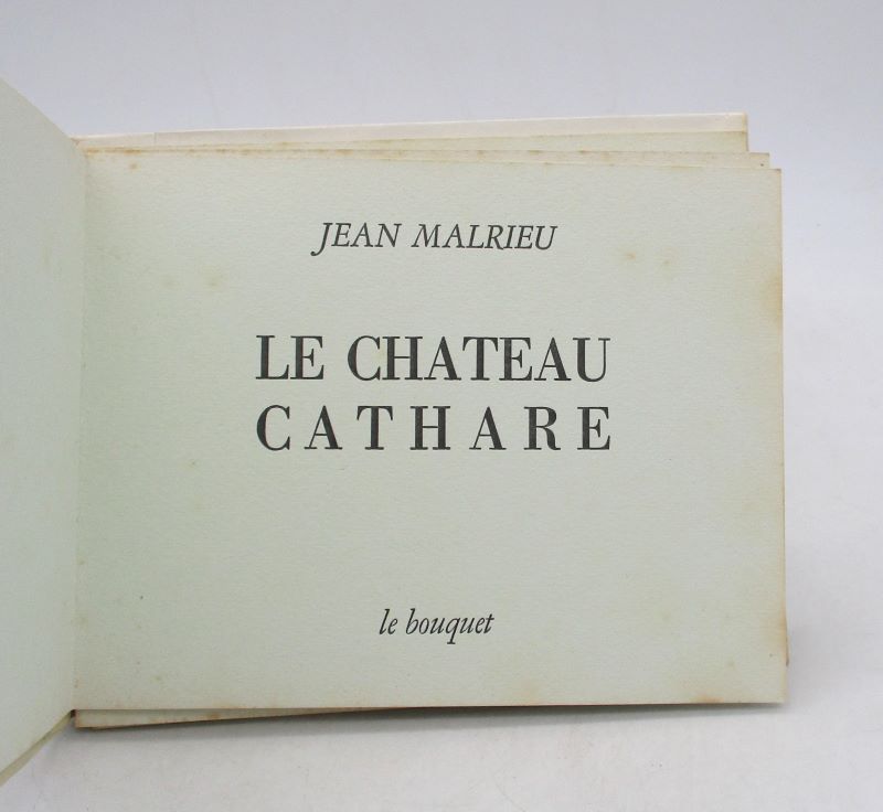 Couverture du livre Estimation du livre « le Château cathare »
