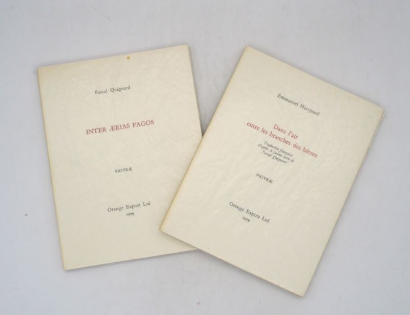 Couverture du livre Estimation du livre « inter Aerias Fago [et]  Dans l’air entre les branches des hêtres »