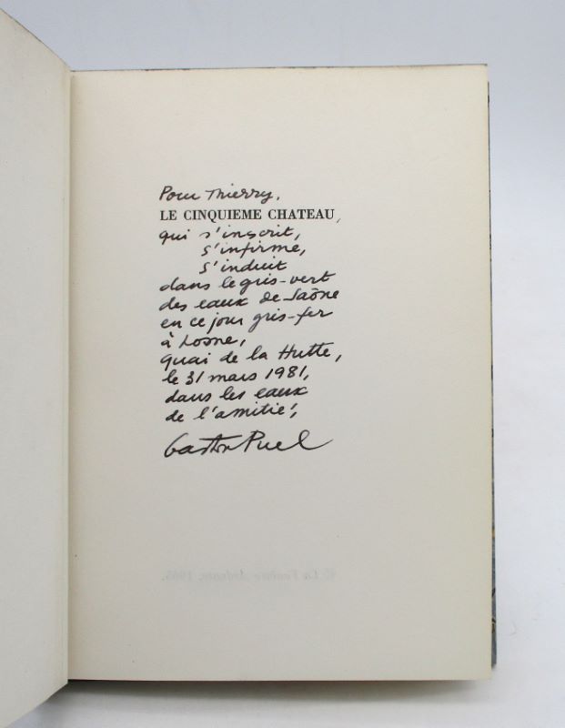 Couverture du livre Estimation du livre « le Cinquième Château »