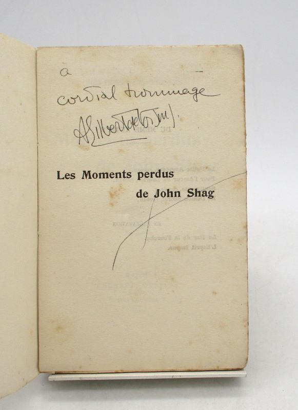 Couverture du livre Estimation du livre « les Moments perdus de John Shag »