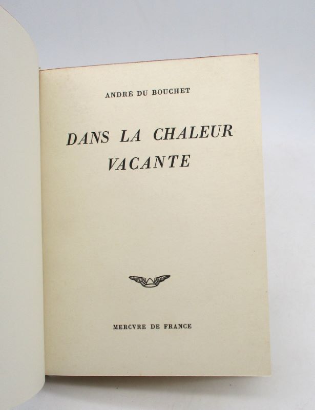 Couverture du livre Estimation du livre « dans la chaleur vacante »