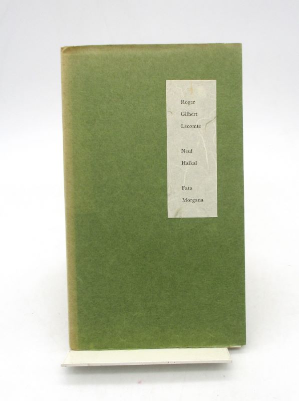 Couverture du livre Estimation du livre « neuf Haïkaï »