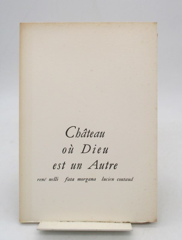 Couverture du livre Estimation du livre « château où Dieu est un Autre »