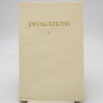 Couverture du livre Estimation du livre « divagations »