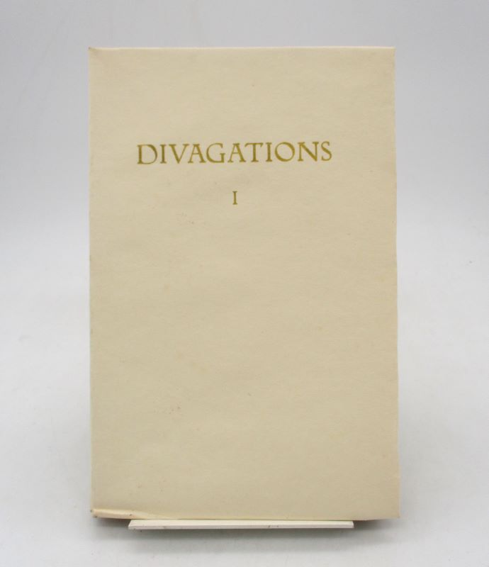 Couverture du livre Estimation du livre « divagations »