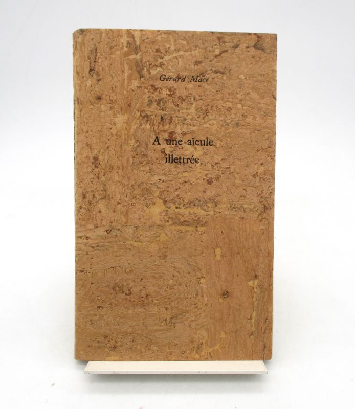 Couverture du livre Estimation du livre « À une aïeule illettrée »