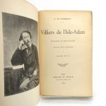 Couverture du livre Estimation du livre « villiers de l’Isle-Adam : biographie et bibliographie »