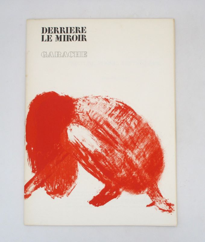 Couverture du livre Estimation du livre « derrière le miroir : Garache »