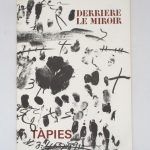 Couverture du livre Estimation du livre « derrière le miroir : Tàpies »