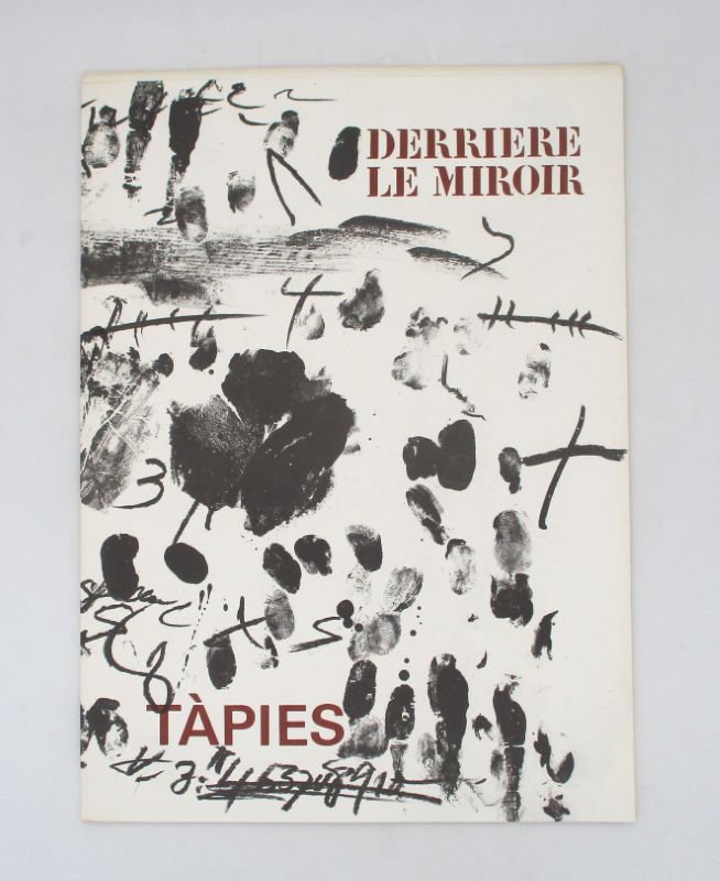 Couverture du livre Estimation du livre « derrière le miroir : Tàpies »