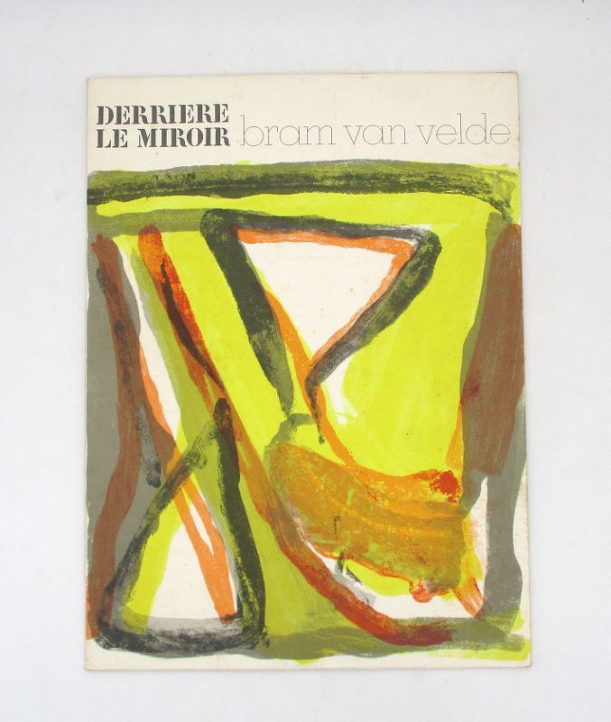 Couverture du livre Estimation du livre « derrière le miroir : Bram van Velde »