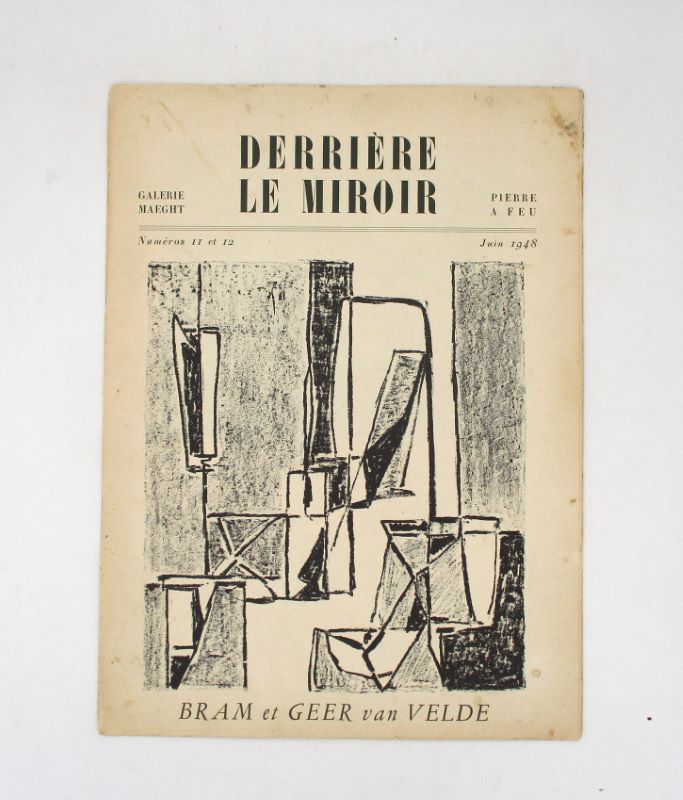 Couverture du livre Estimation du livre « derrière le miroir : Bram et Geer van Velde »