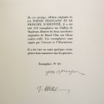 Couverture du livre Estimation du livre « la Poésie française et le Principe d’identité »