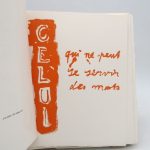 Couverture du livre Estimation du livre « celui qui ne peut se servir des mots »