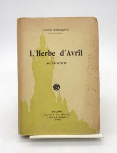 Estimation Edition originale - Couverture du livre Estimation du livre « l’Herbe d’Avril »